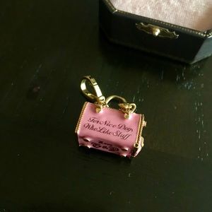 Juicy Couture Dog Carrier Charm